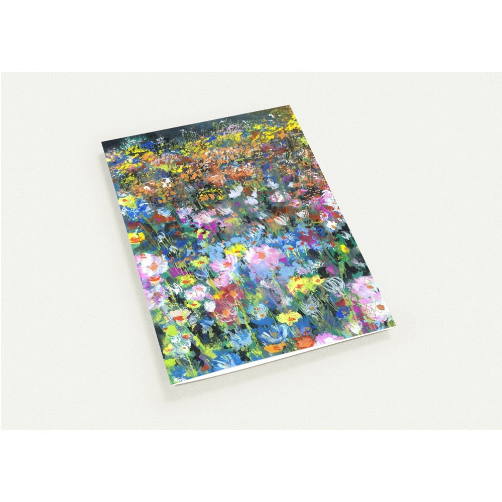 10 Pack A6 Folded Greeting Cards Coated Silk Glossy with Gold Foil Accents
