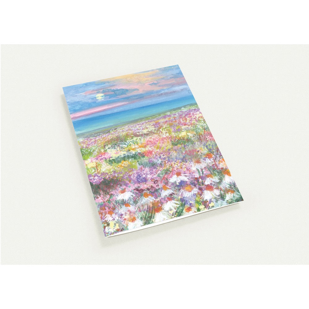 10 Pack A6 Folded Greeting Cards Coated Silk Glossy with Gold Foil Accents