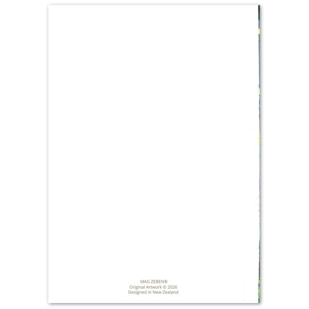 10 Pack A6 Folded Greeting Cards Coated Silk Glossy with Gold Foil Accents