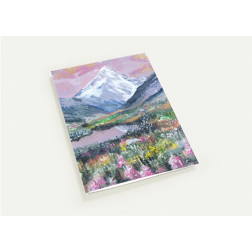 10 Pack A6 Folded Greeting Cards Coated Silk Glossy with Gold Foil Accents