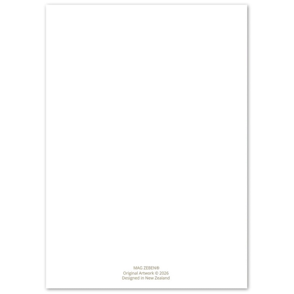 10 Pack A6 Folded Greeting Cards Coated Silk Glossy with Gold Foil Accents