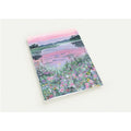 10 Pack A6 Folded Greeting Cards Coated Silk Glossy with Gold Foil Accents