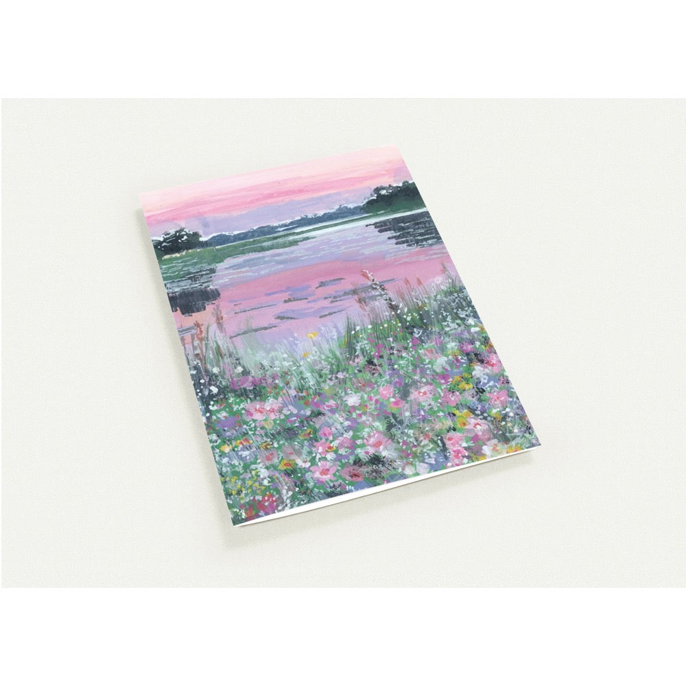 10 Pack A6 Folded Greeting Cards Coated Silk Glossy with Gold Foil Accents