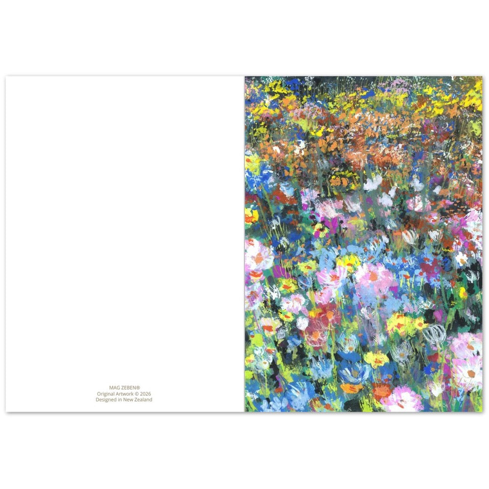 10 Pack A6 Folded Greeting Cards Coated Silk Glossy with Gold Foil Accents